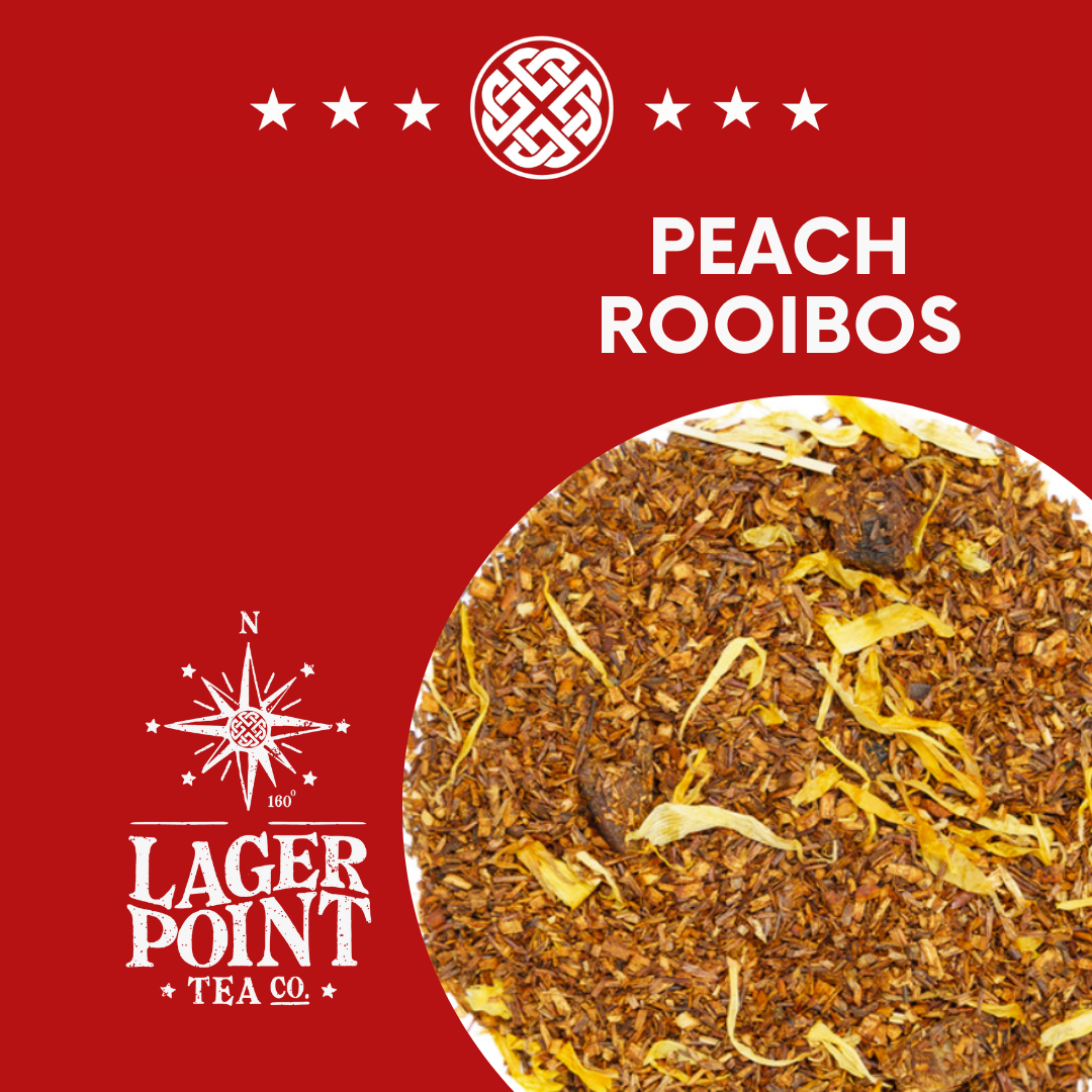 Peach Rooibos – Lager Point Tea Co.
